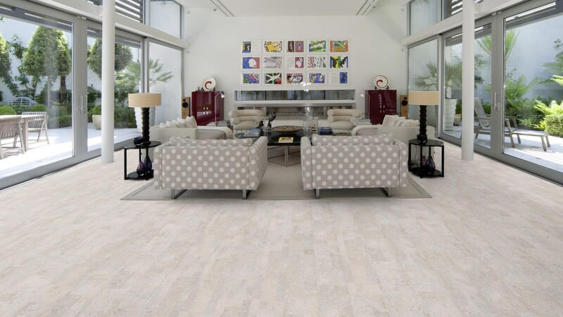 Cork PURE Glue Down Cork Flooring - Identity Moonlight